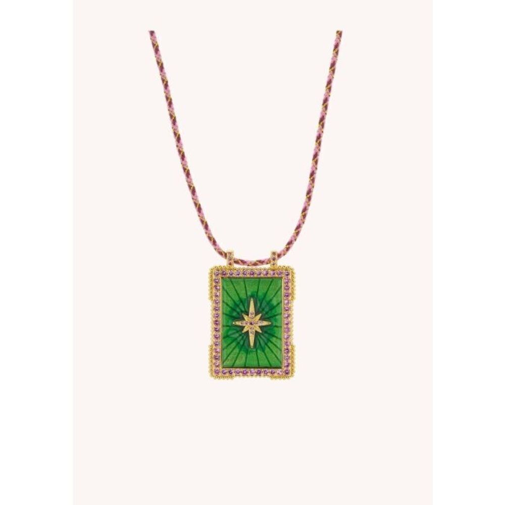 Boho star necklace N716